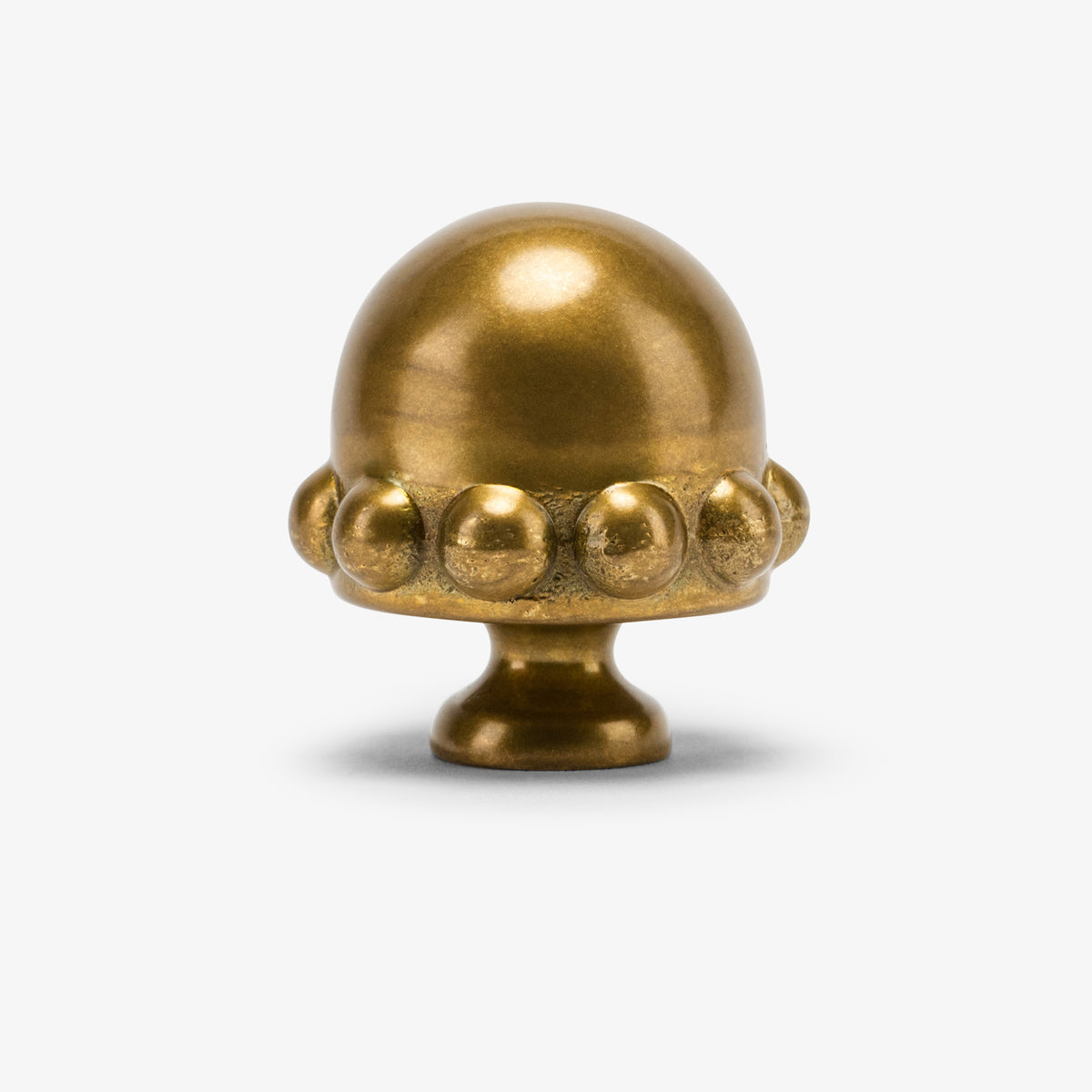 Paloma 1.20" Solid Brass Knob - Burnished Brass