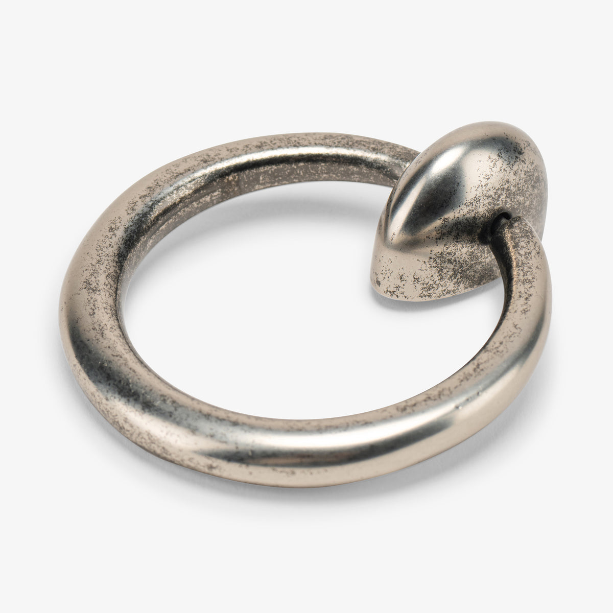 Drake 2.50" Ring Pull - Antique Nickel