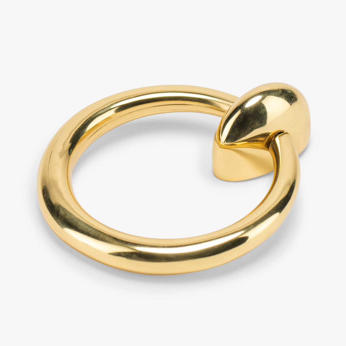 Drake 2.50" Ring Pull - Unlacquered Brass