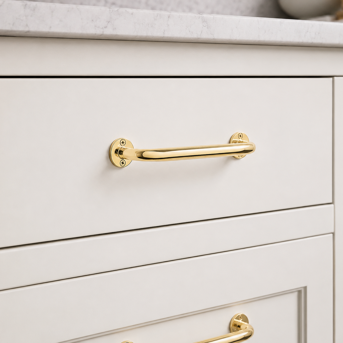 Pixie Bar Pull - Polished Brass