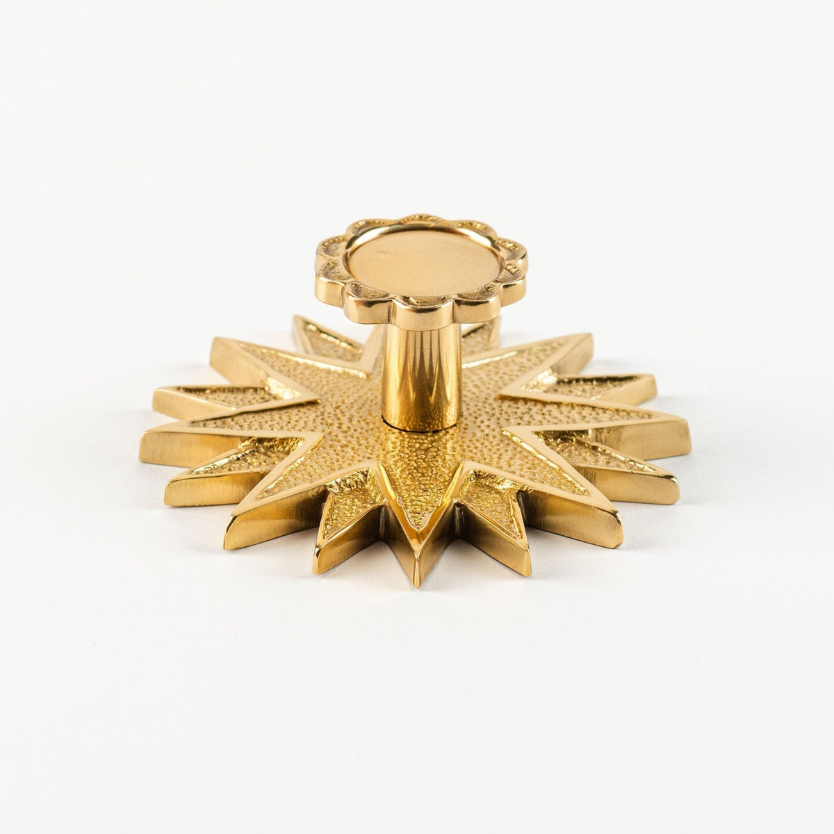 Star 3.25" Solid Brass Backplate Polished Brass Hardware In Stock