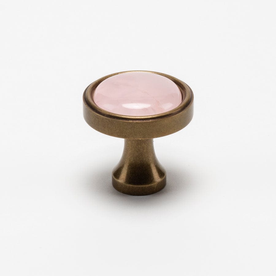 Modern Matter New Lane 1.40" Custom Knob - Burnished Brass Knob