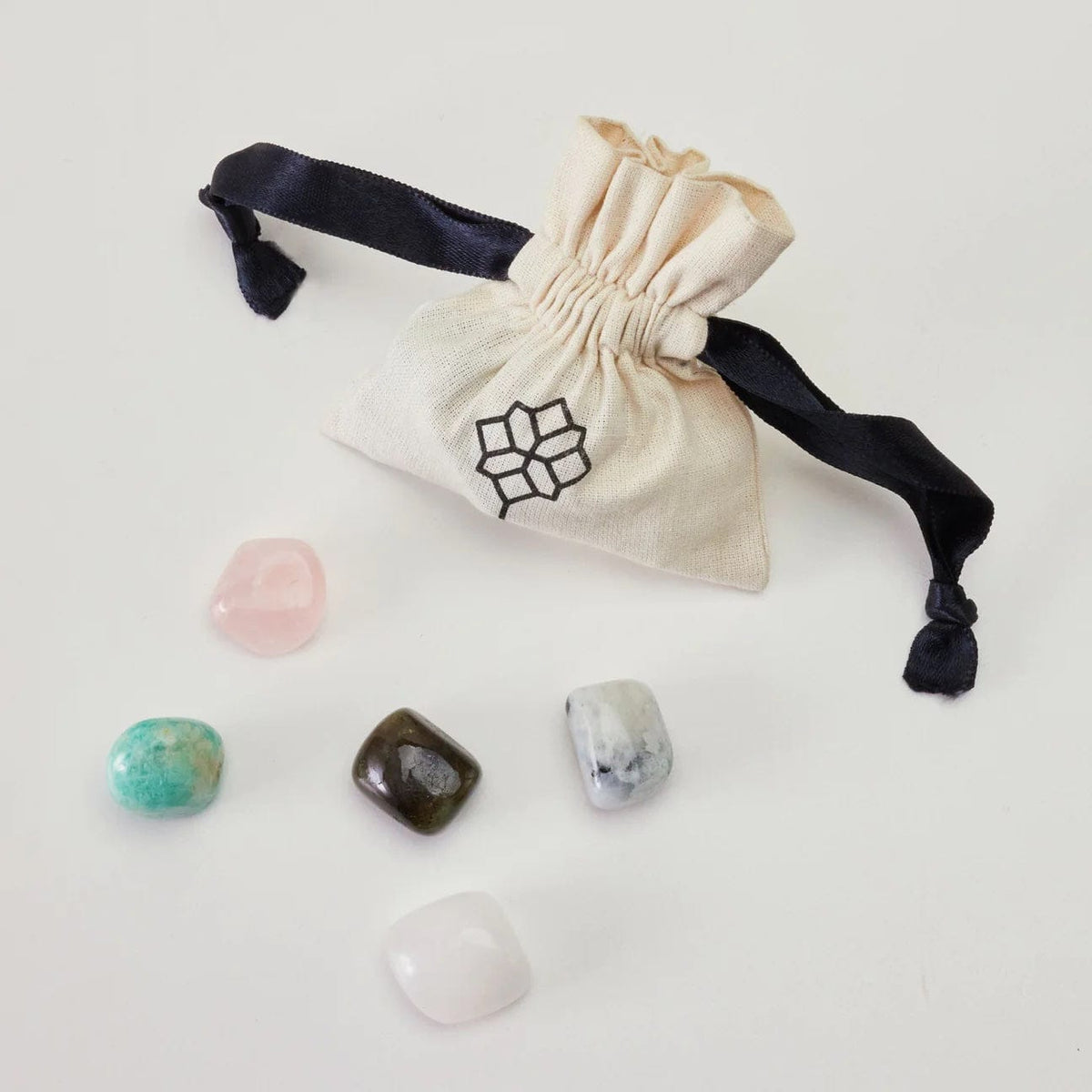 Gemstones for Custom Hardware - Moonstone, White Quartz
