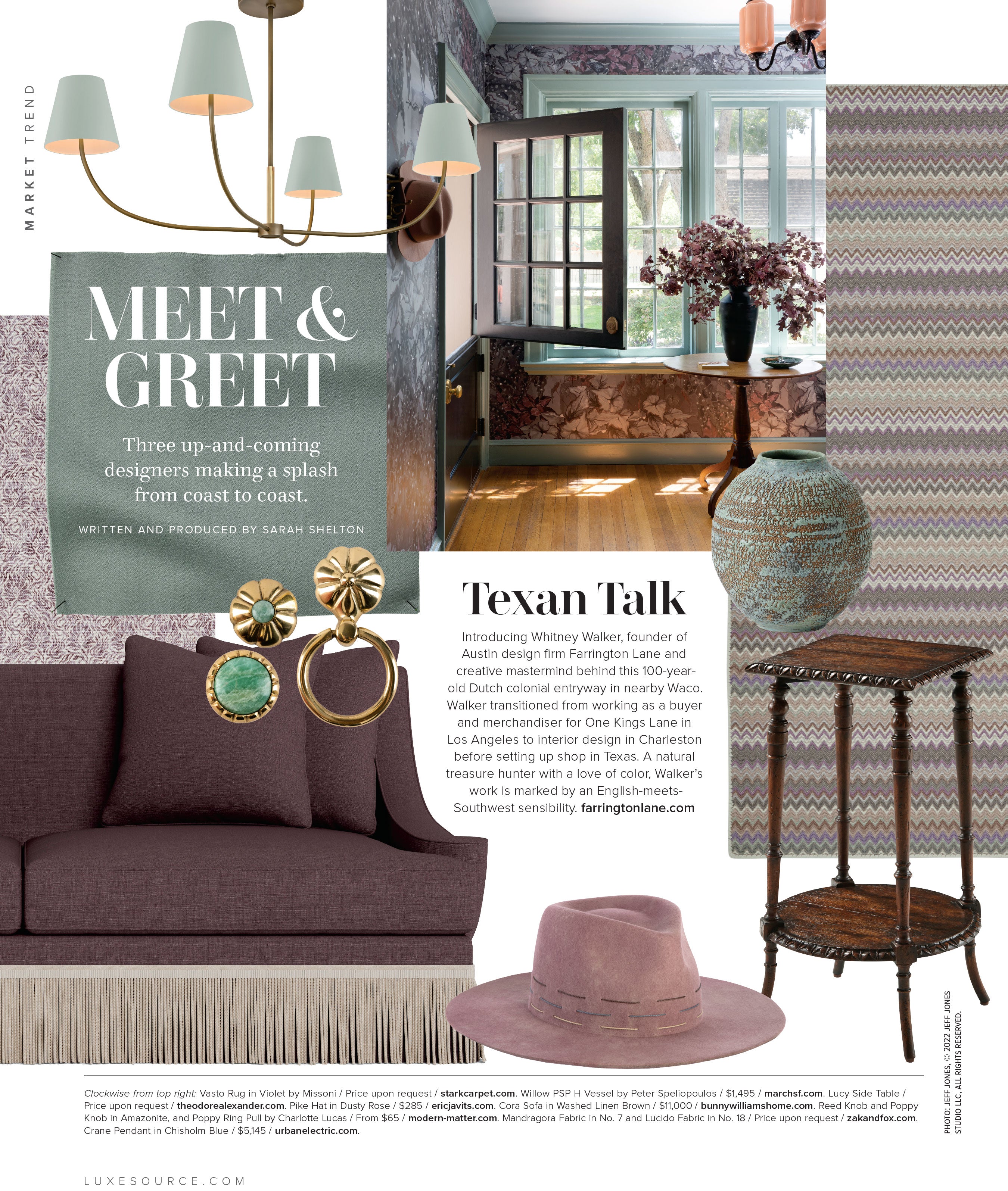 As Seen In: Luxe Magazine