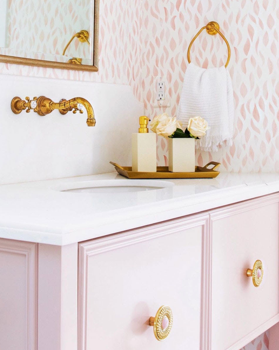 Adding a touch of blush