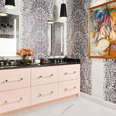 Before & After - Denise McGaha Master Bathroom