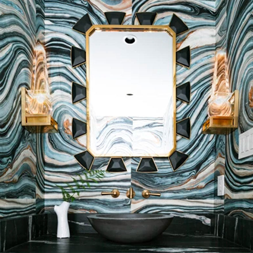 Pairing Wall Art with Hardware Part #2: Bold Designs
