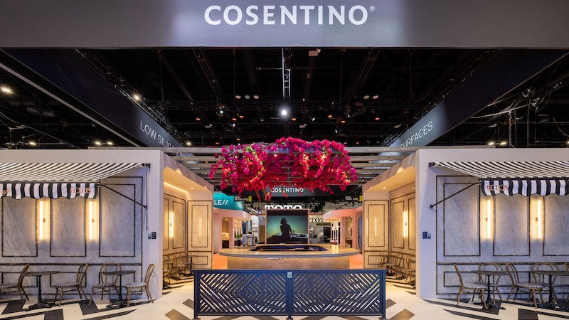 Cosentino's booth. Image courtesy of Emerald & KBIS