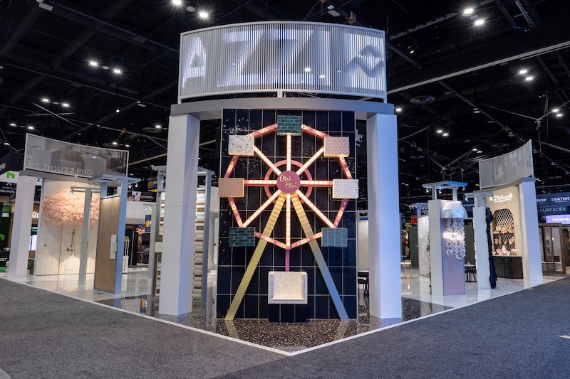 Daltile's booth. Image courtesy of Emerald & KBIS