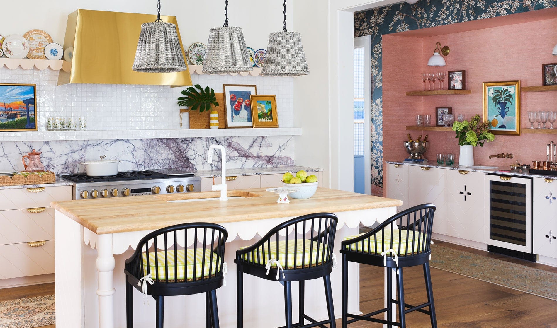 Interior by Charlotte Lucas for the Southern Living Idea House 2022. Photography by Laurey W. Glenn. Styling by Kendra Surface