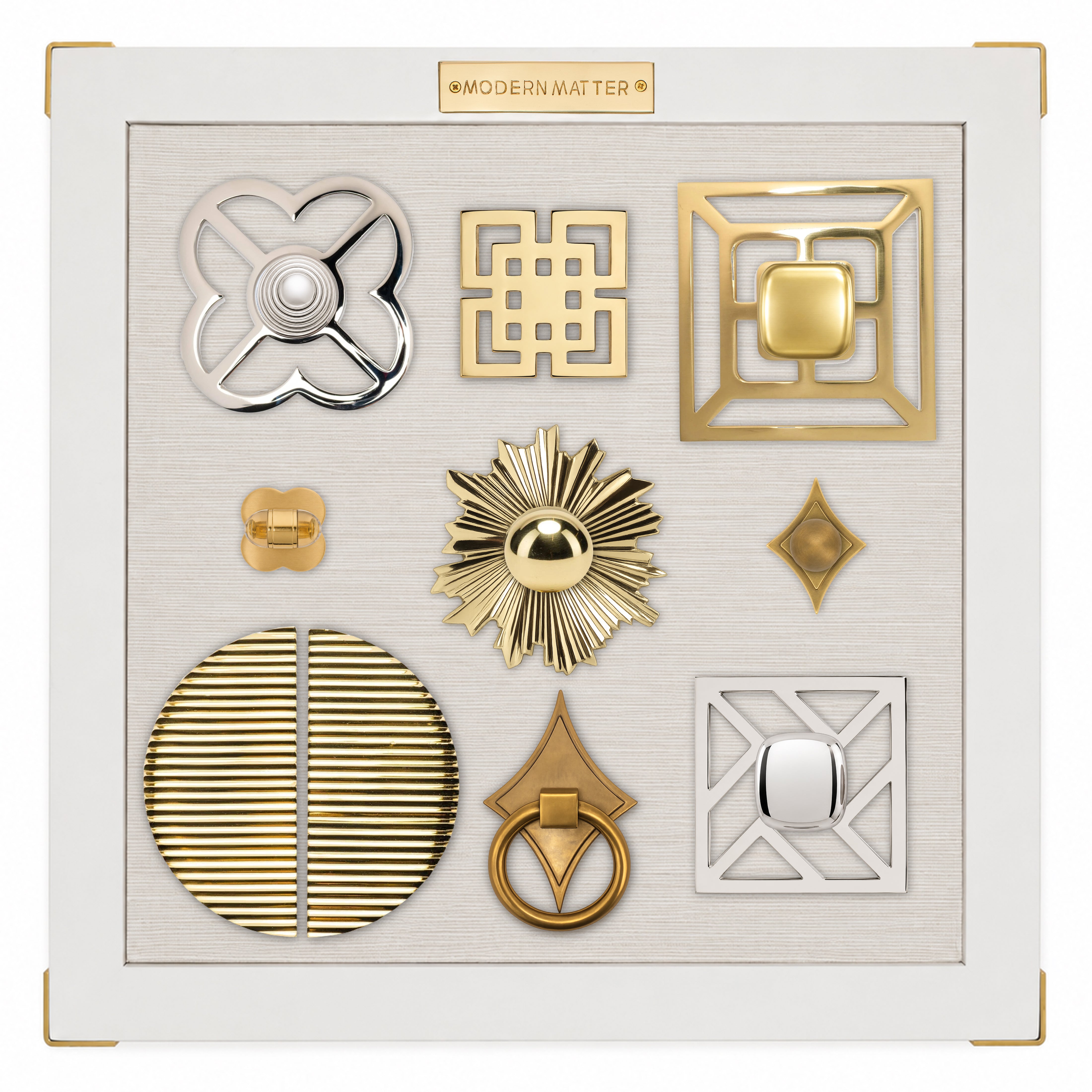 Cabinet Sample Board - Sculptural Statements