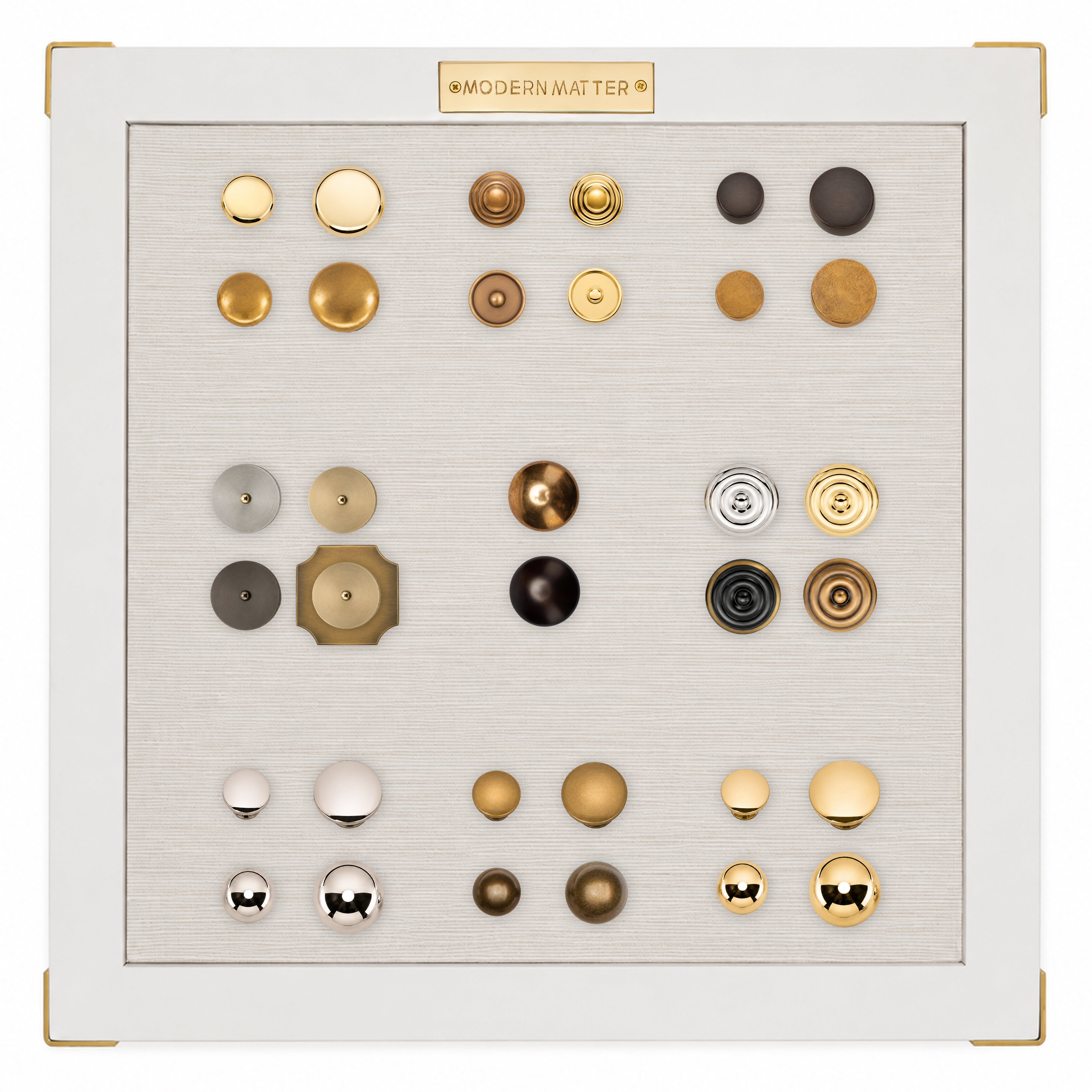 Cabinet Sample Board - Knobs 2