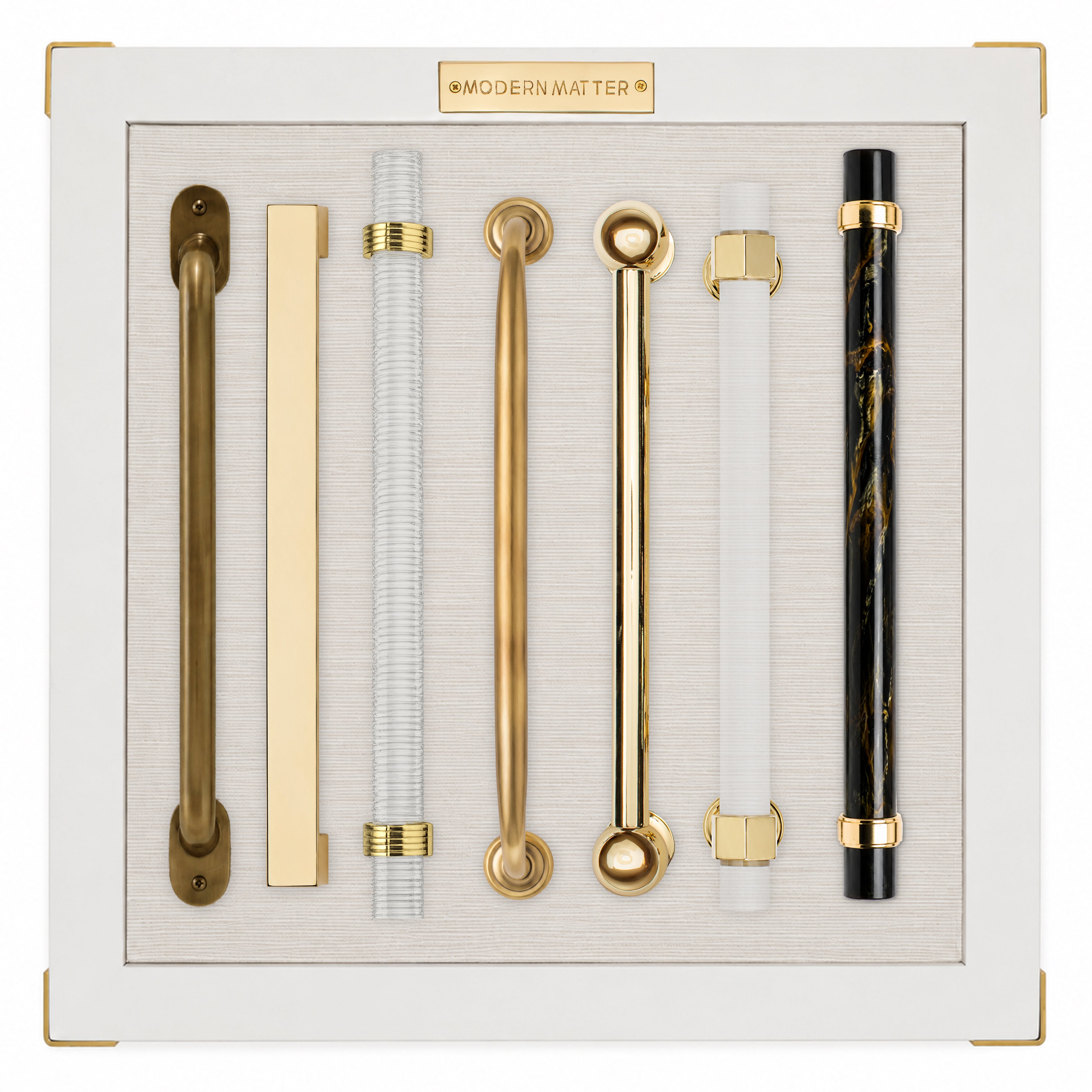 Cabinet Sample Board - Appliance Pulls