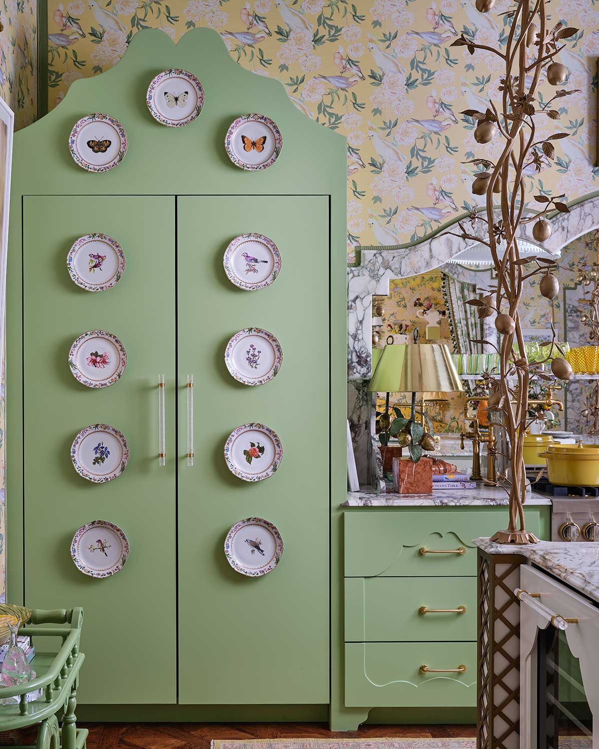 Q: Why did you select the Allen Appliance Pulls, Dahlia Pulls, and Dahlia Knobs?