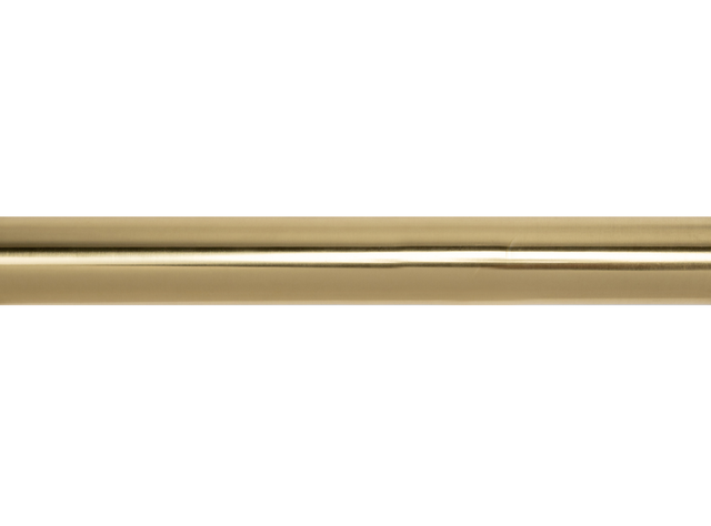 Brass rod material close-up