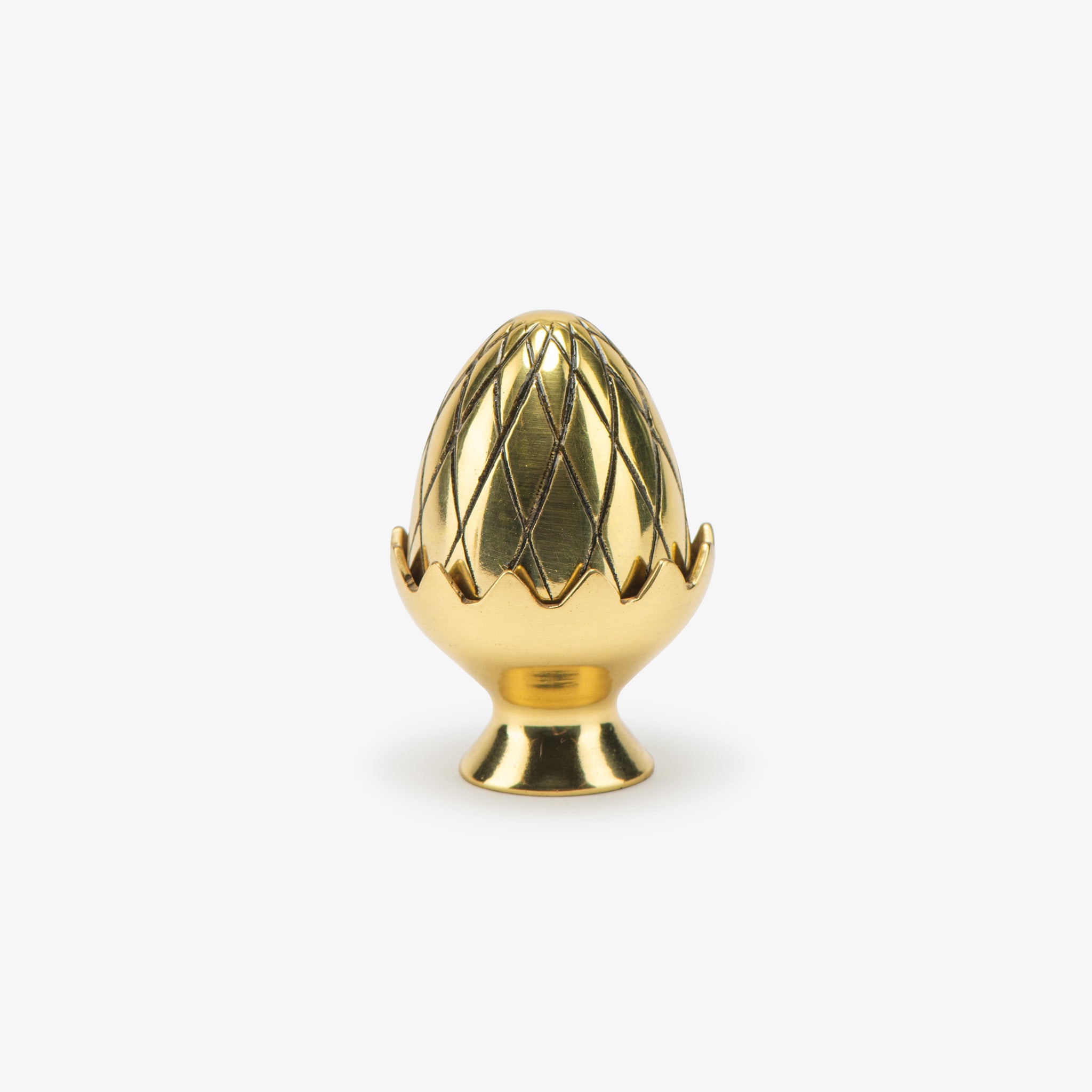 Pierre 1.36" Knob - Unlacquered Brass