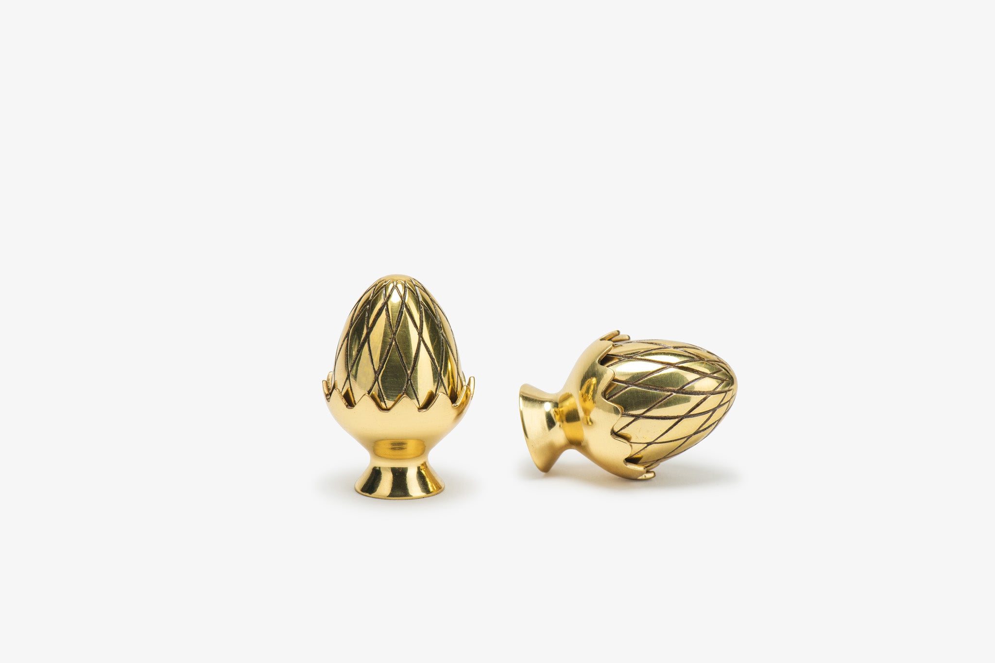 Pierre 1.36" Knob - Unlacquered Brass