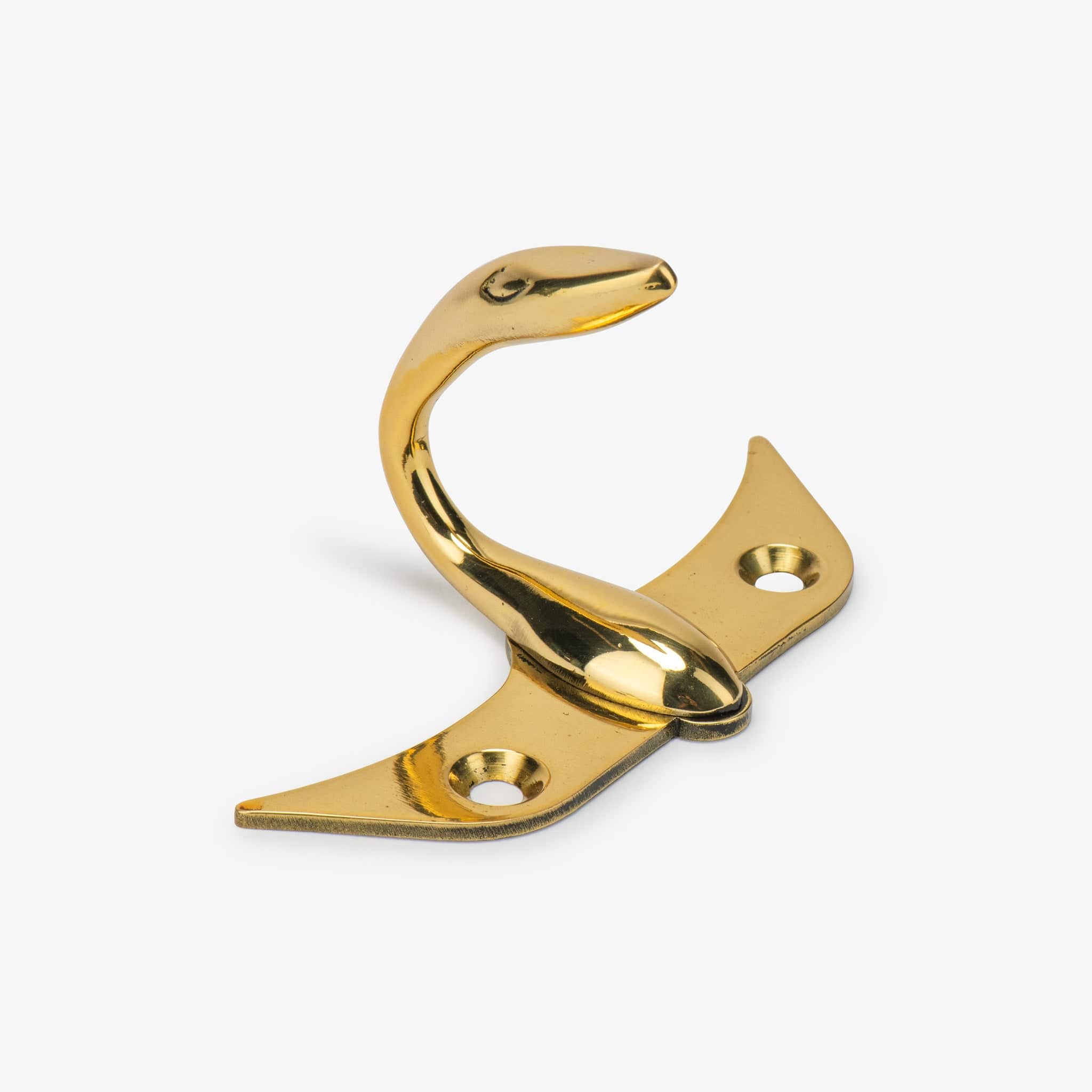 Georges Finger Pull - Unlacquered Brass