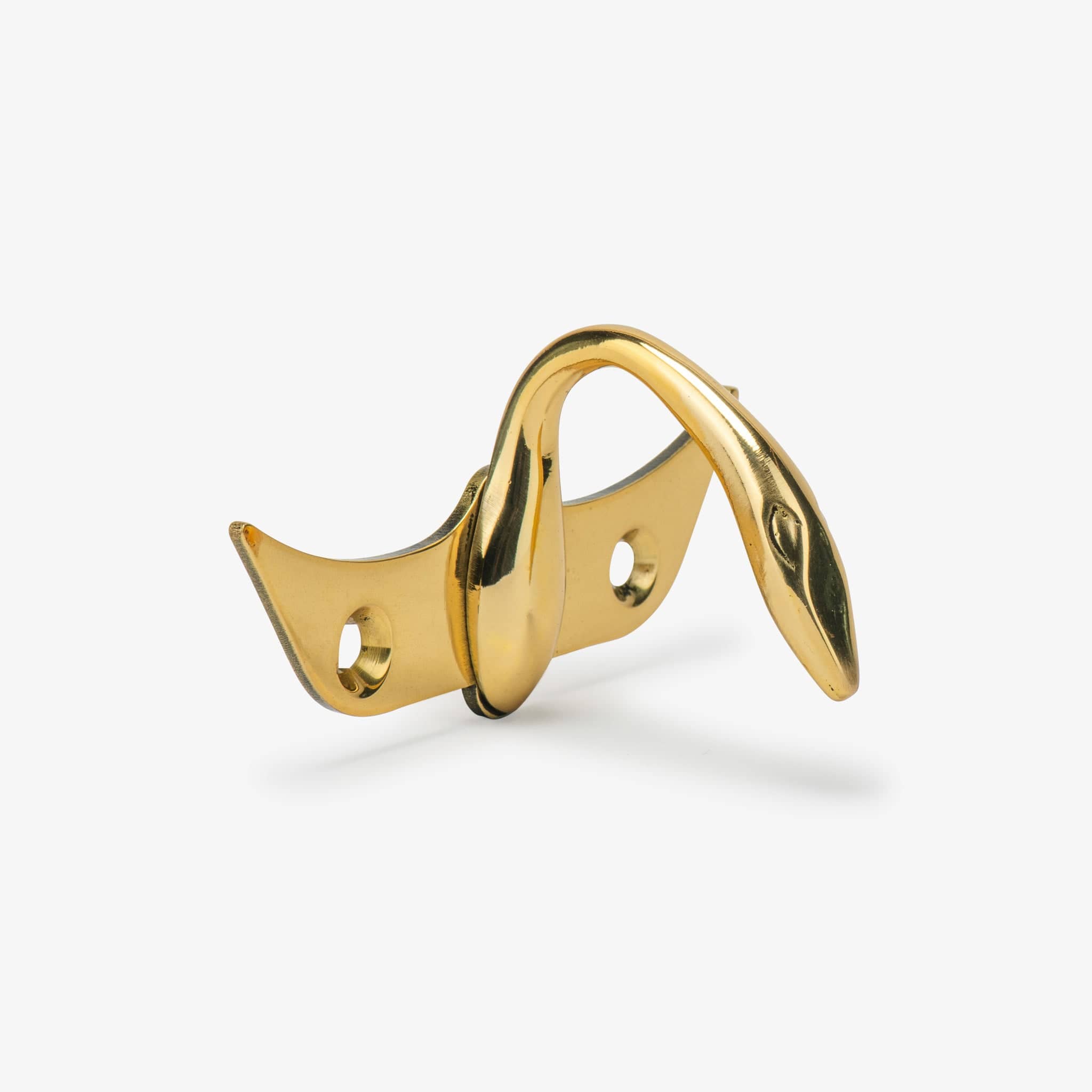 Georges Finger Pull - Unlacquered Brass