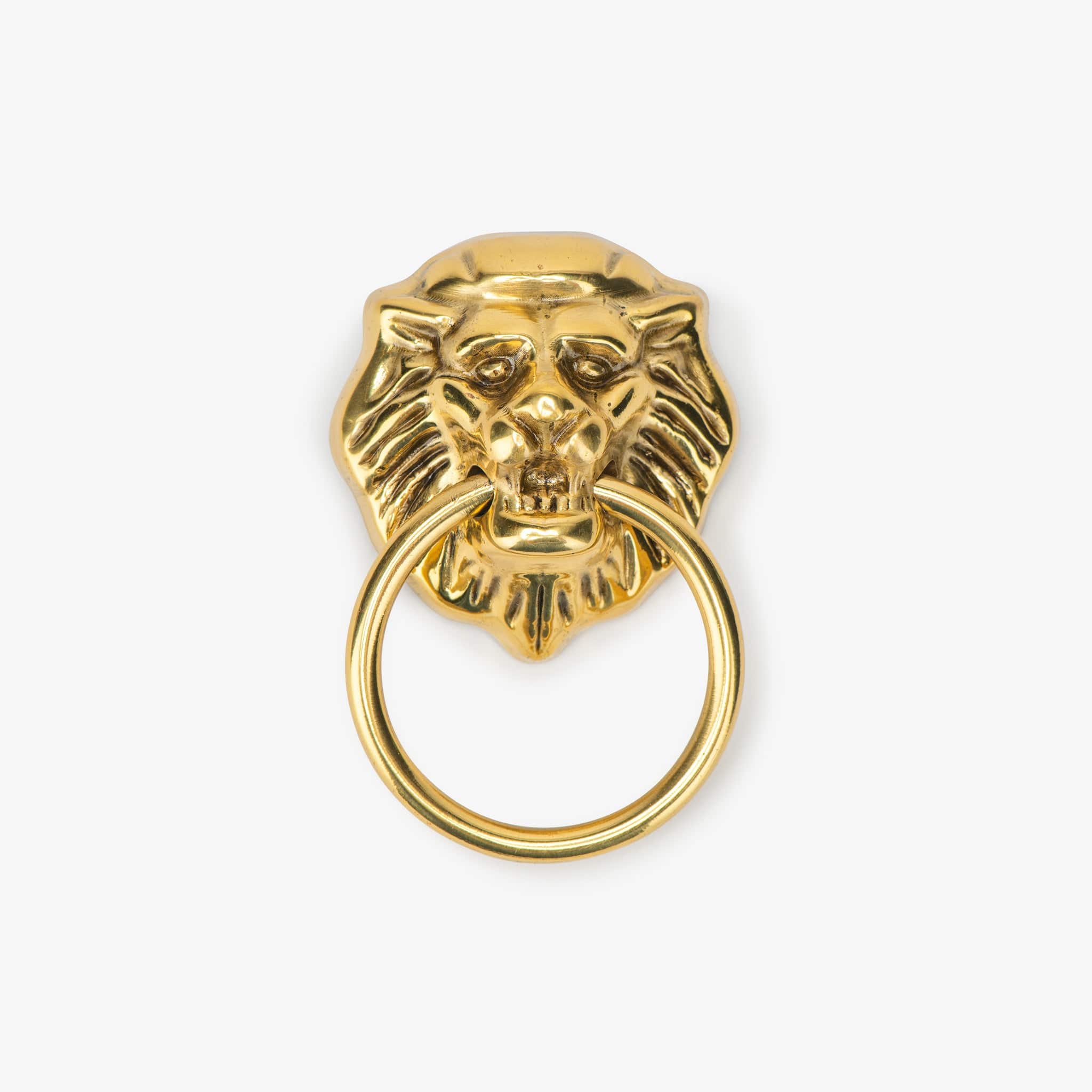 Lyon 1.50" Ring Pull - Unlacquered Brass