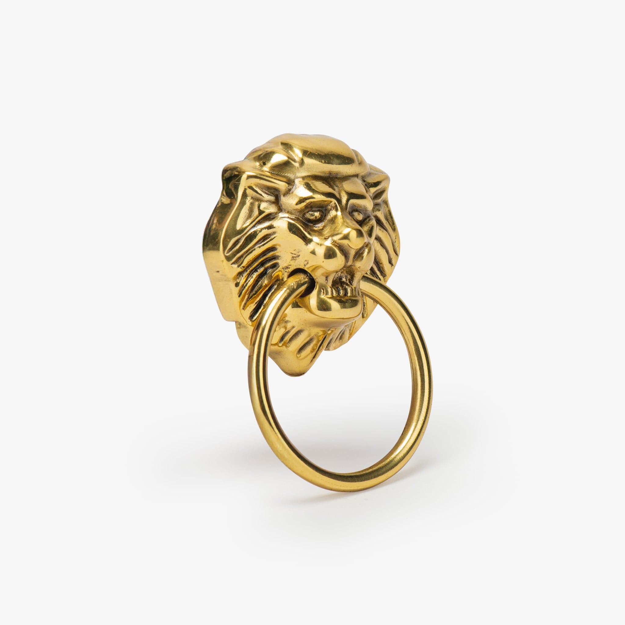 Lyon 1.50" Ring Pull - Unlacquered Brass