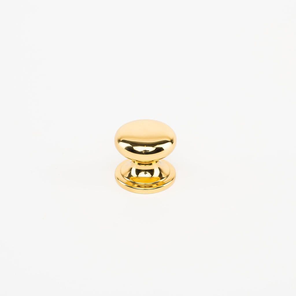 Alexandria Knob - Polished Brass