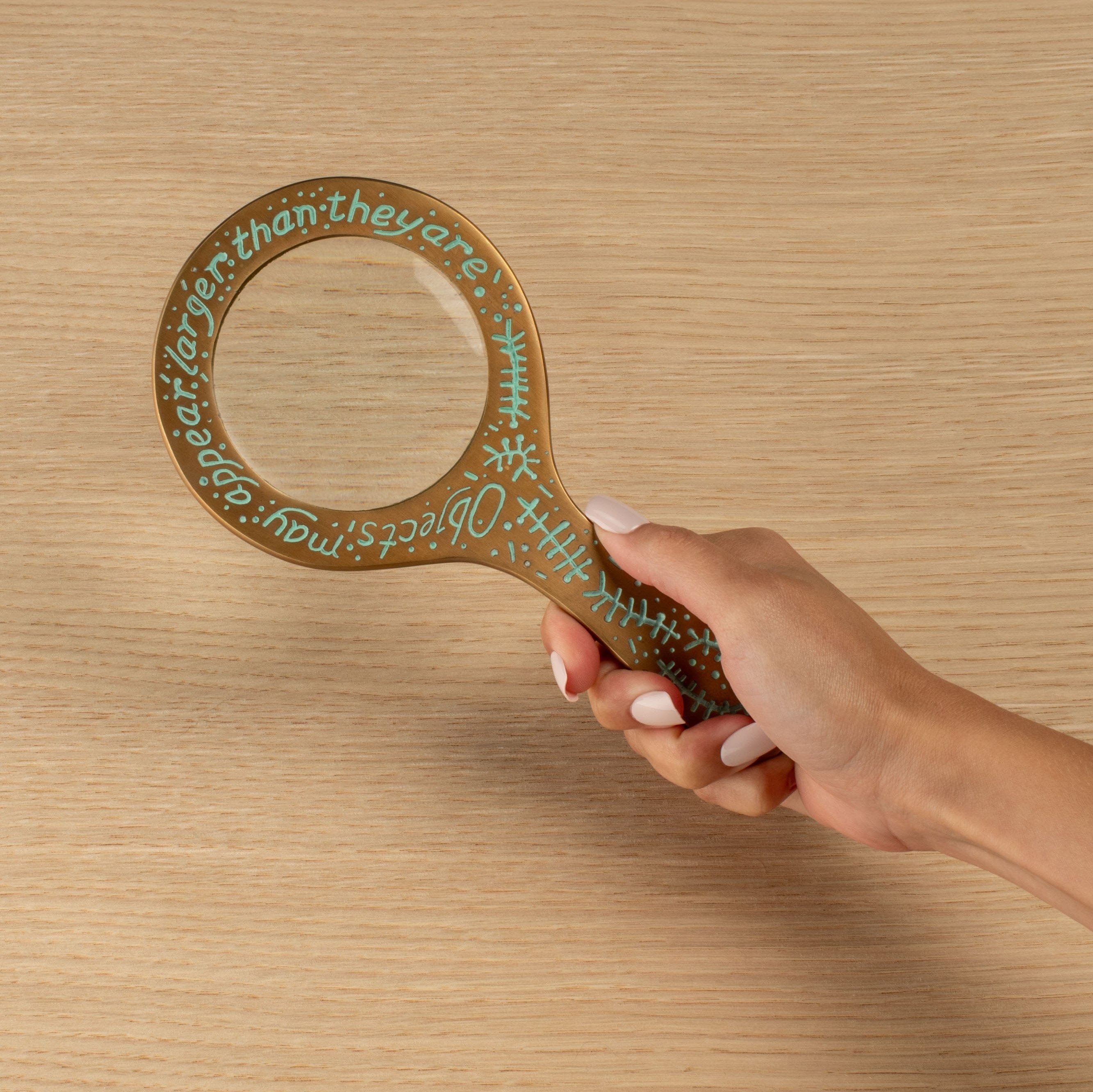 Sherwood Forest Magnifying Glass - Patina