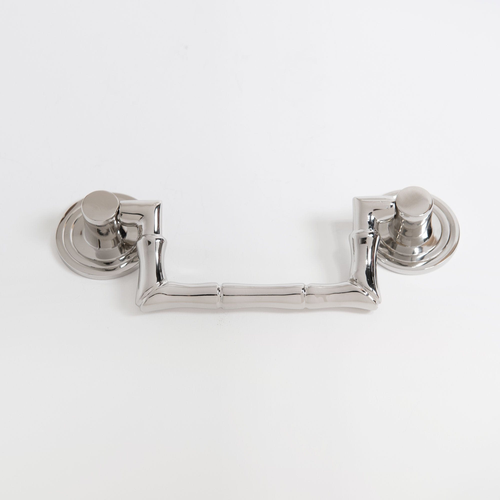 Bamboo Drop Pull - Polished Nickel