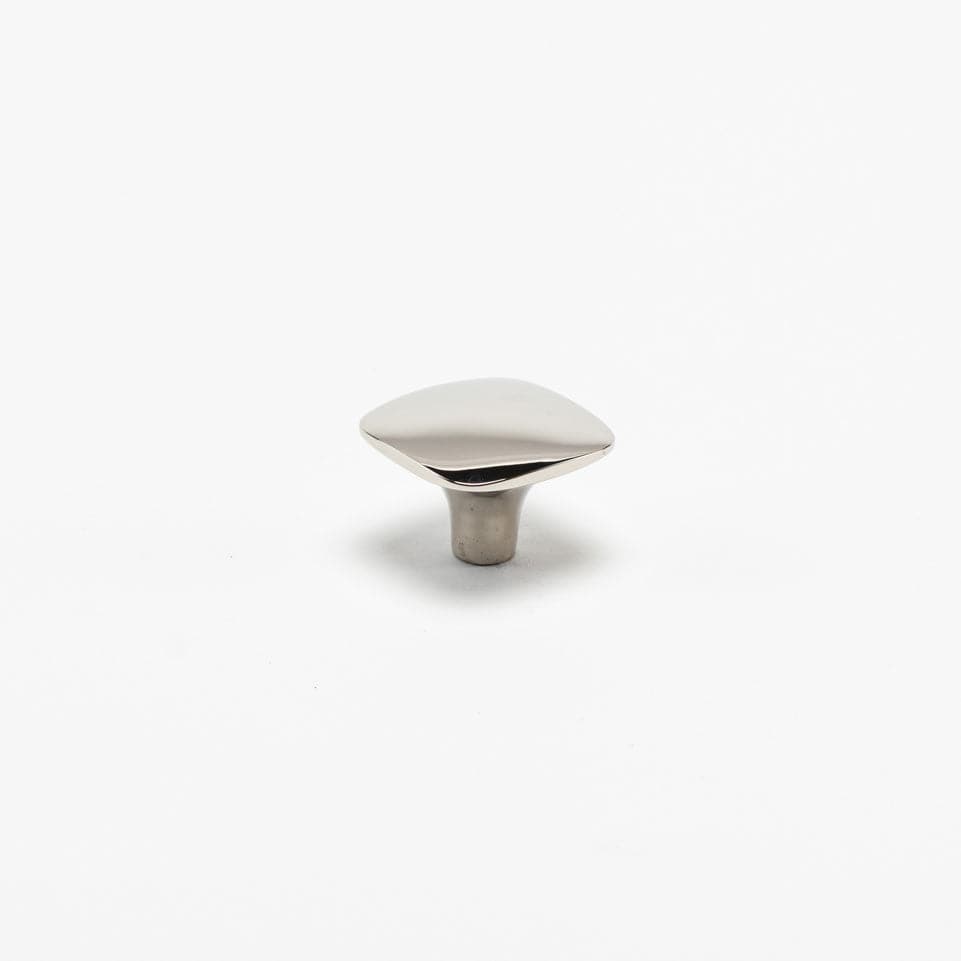 Benson Solid Brass Knob - Polished Nickel