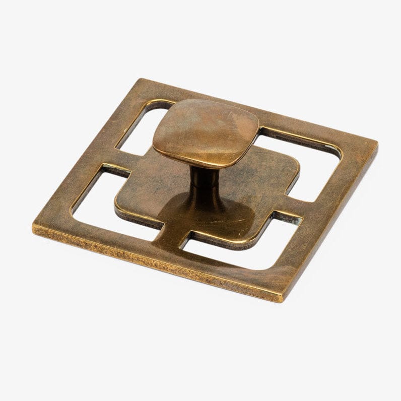 Benson Backplate - Burnished Brass