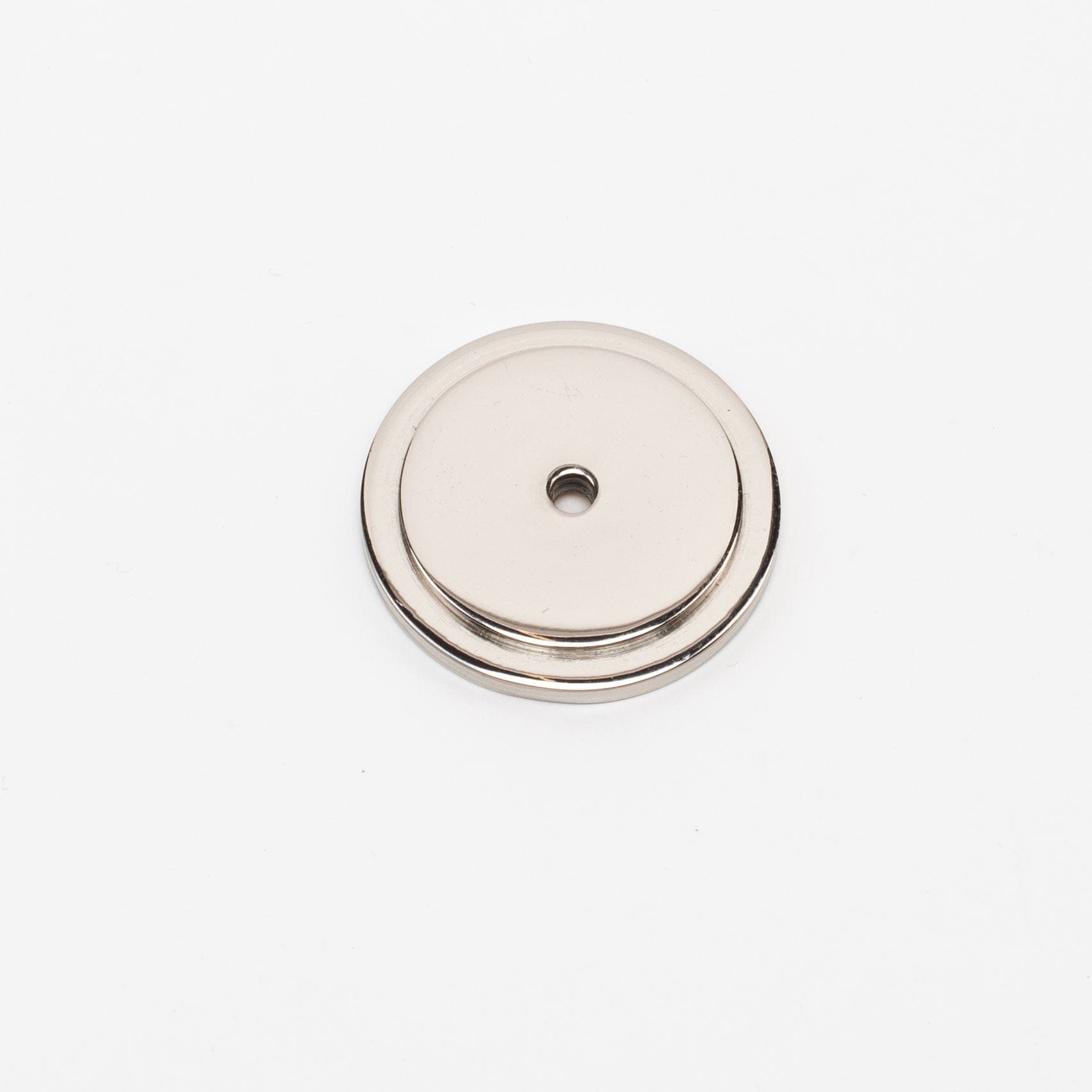 Cosmos 1.60" (41mm) Round Backplate - Polished Nickel