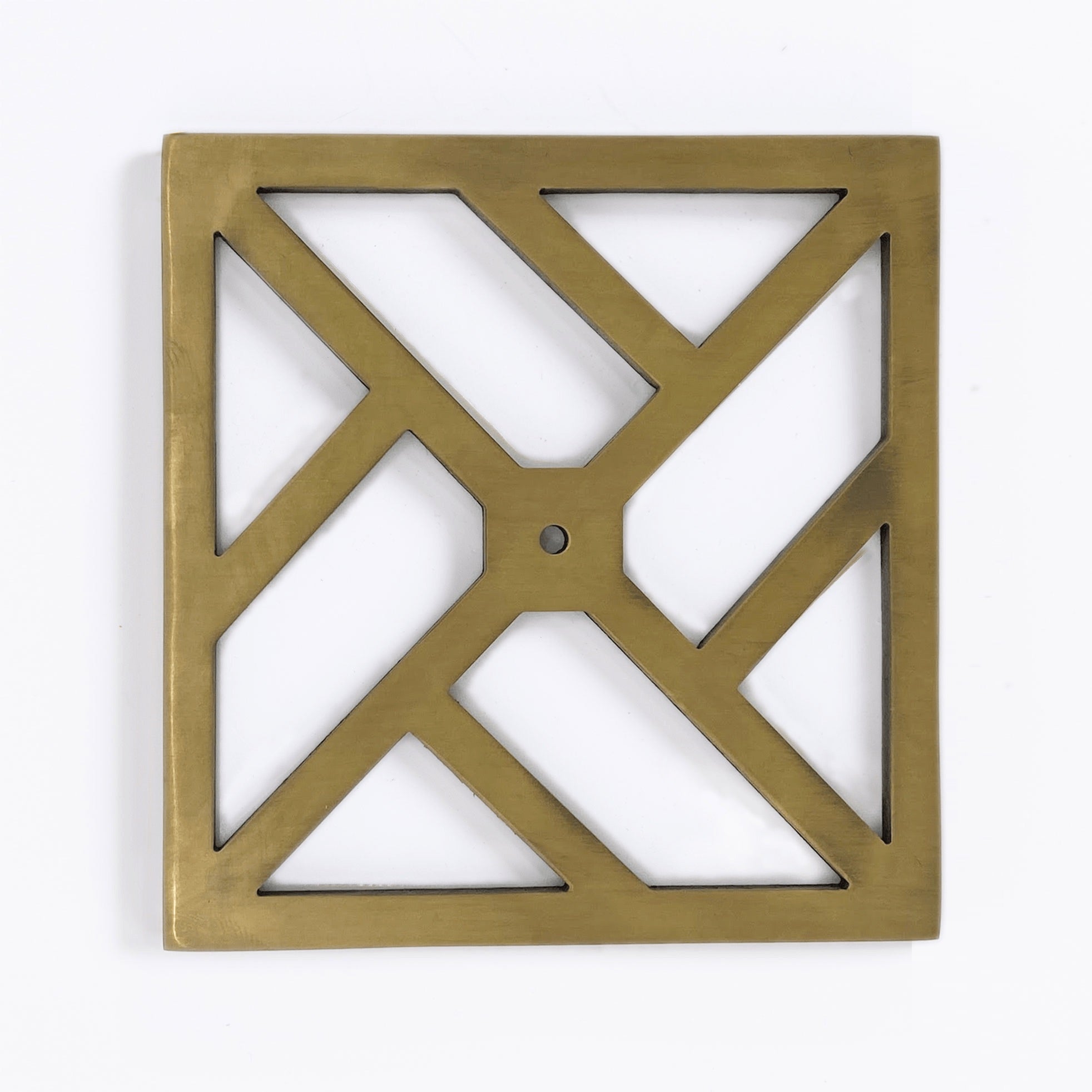 Chippendale 4.50" Backplate - Burnished Brass