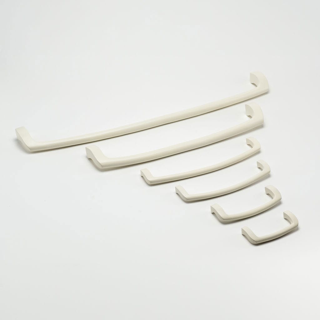 Otto Pull (3" c-c) - Powder Coated Cream