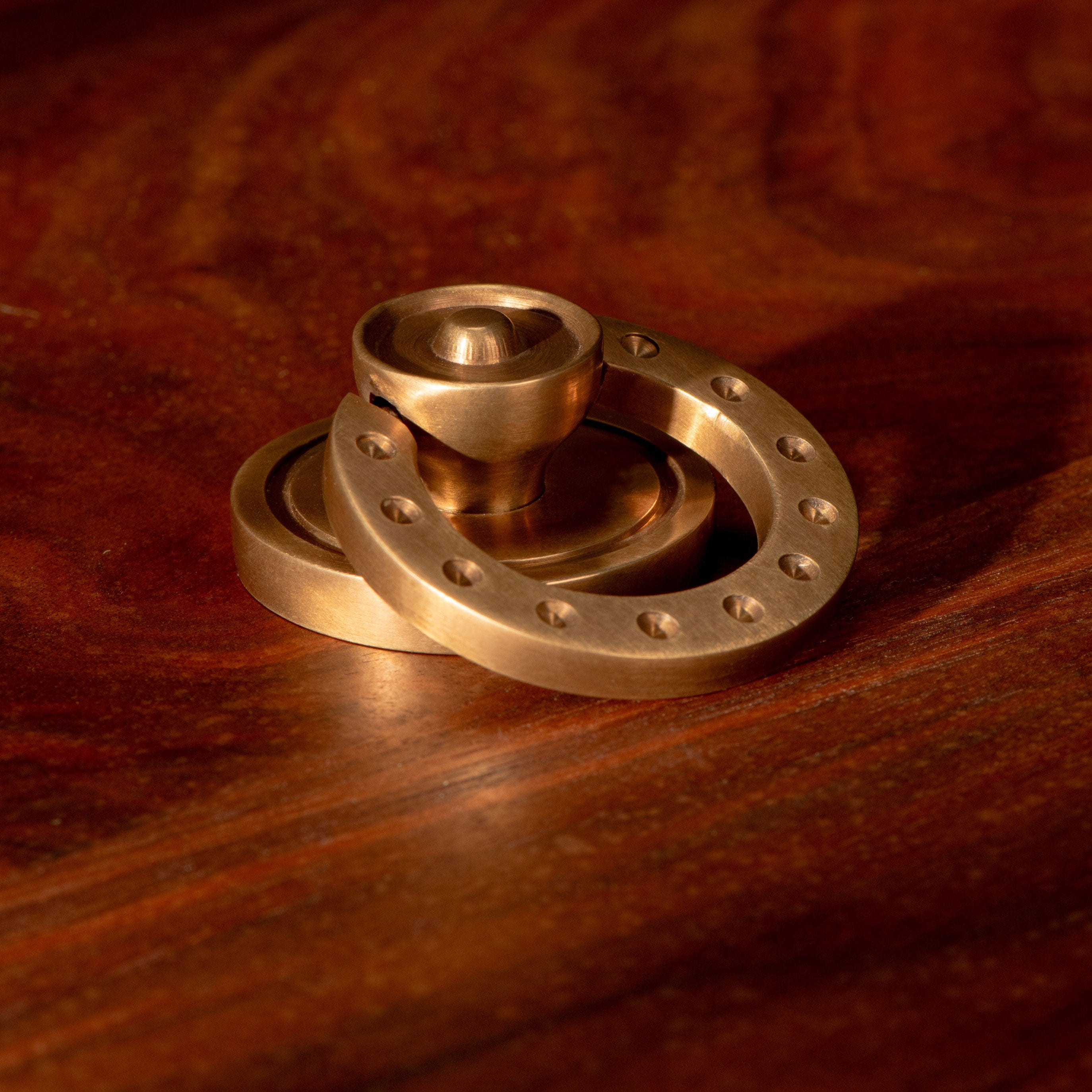 Joan 3" Ring Pull - Burnished Brass