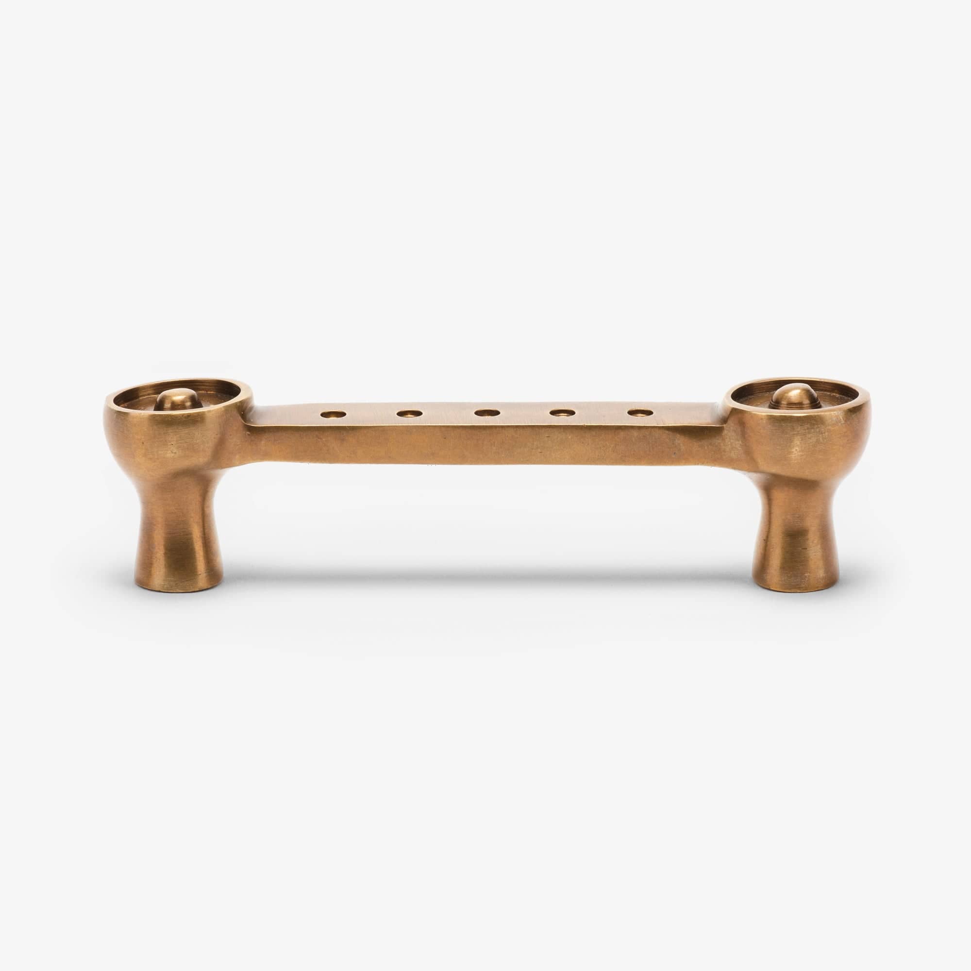 Amelia Pull (4" c-c) - Burnished Brass