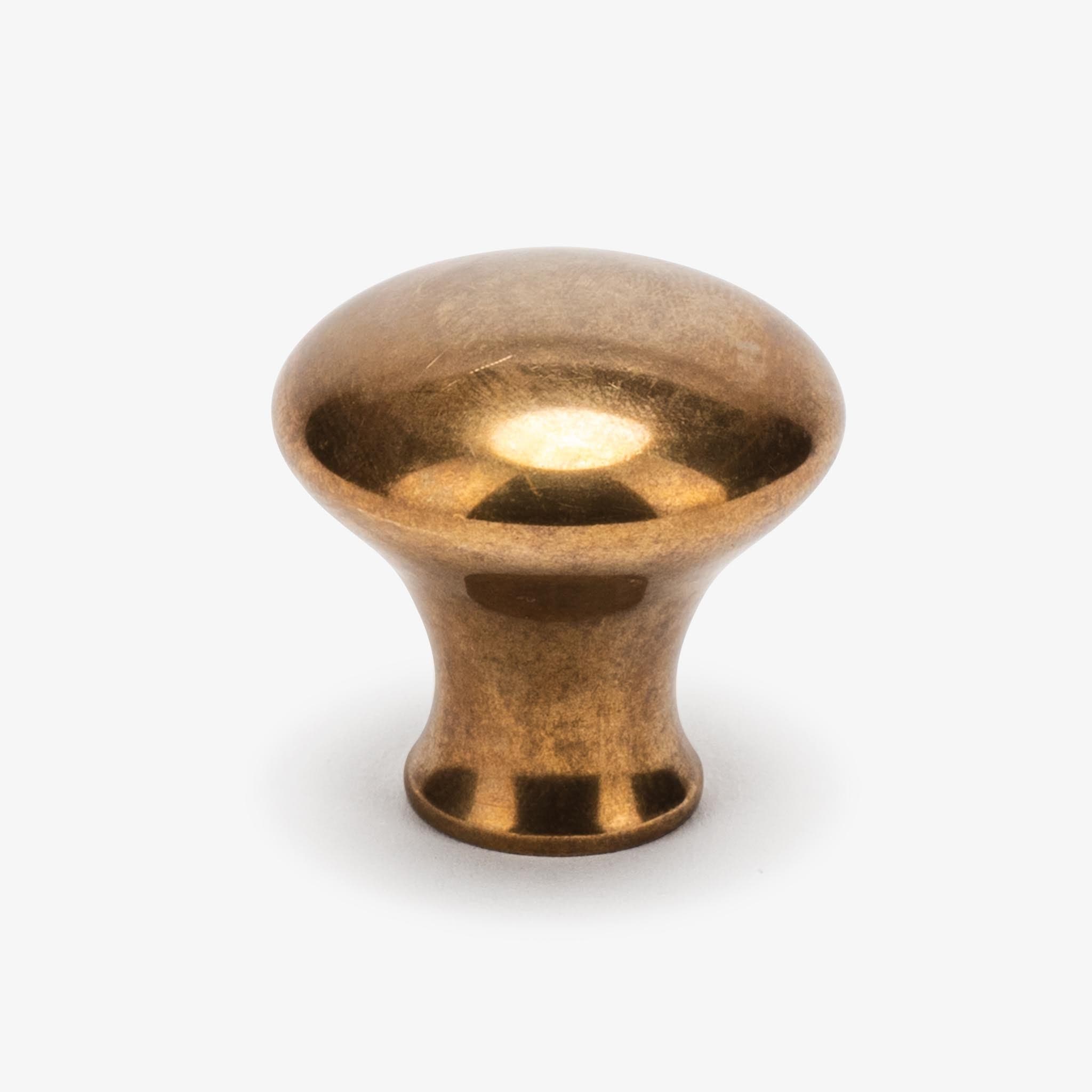 Morro 1.25" Knob - Burnished Brass