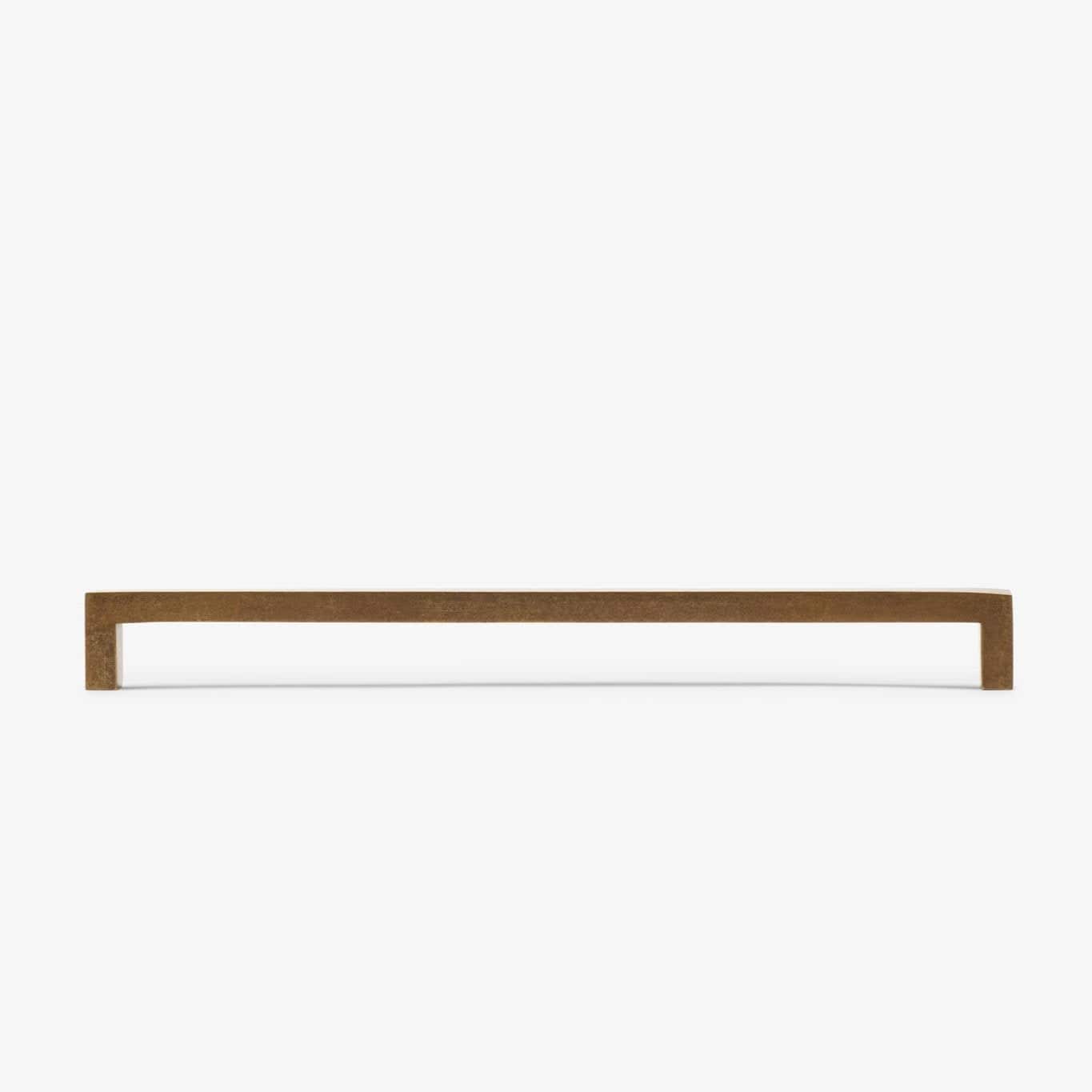 New Castle Bar Pull (10" c-c) - Burnished Brass