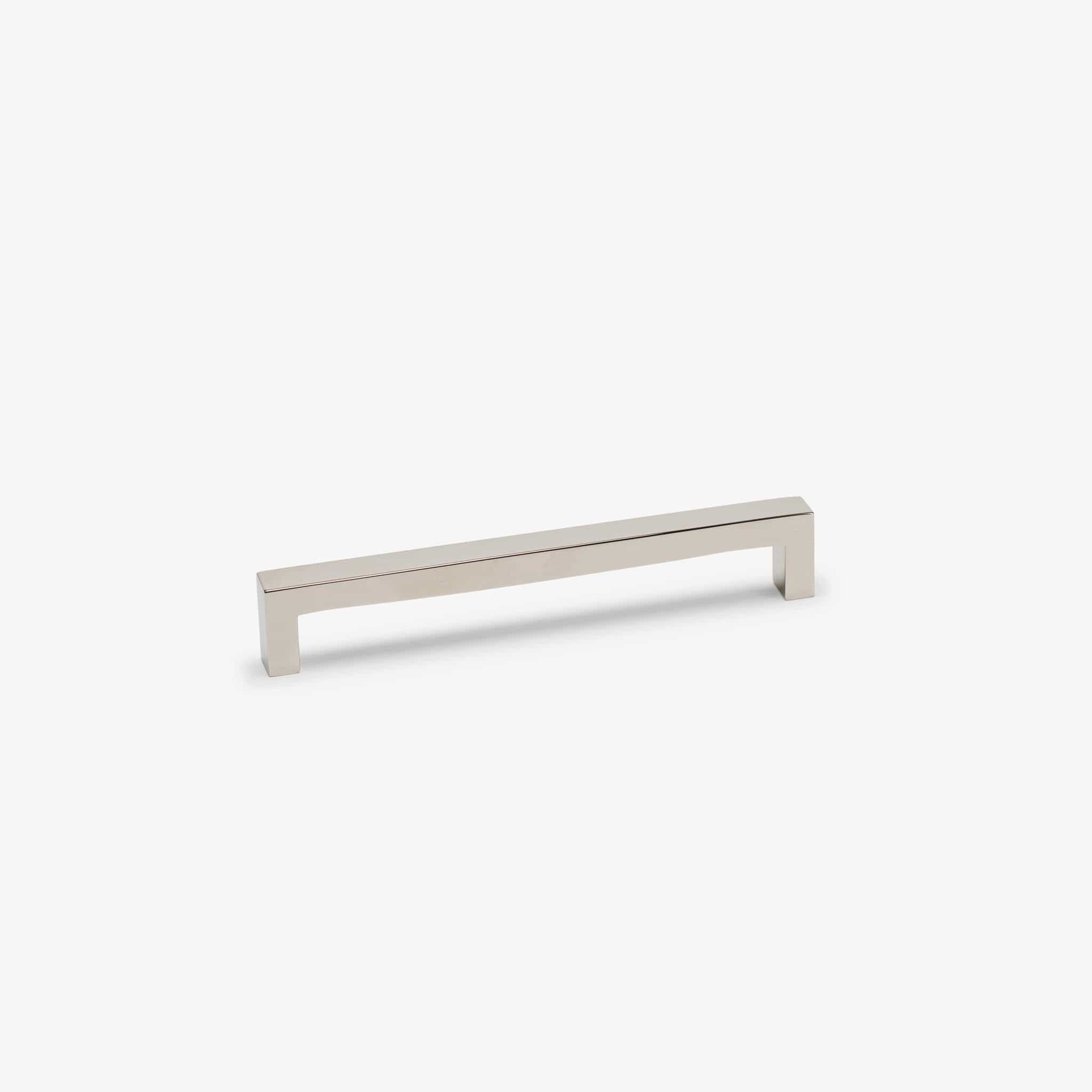 New Castle Bar Pull (6" c-c) - Polished Nickel