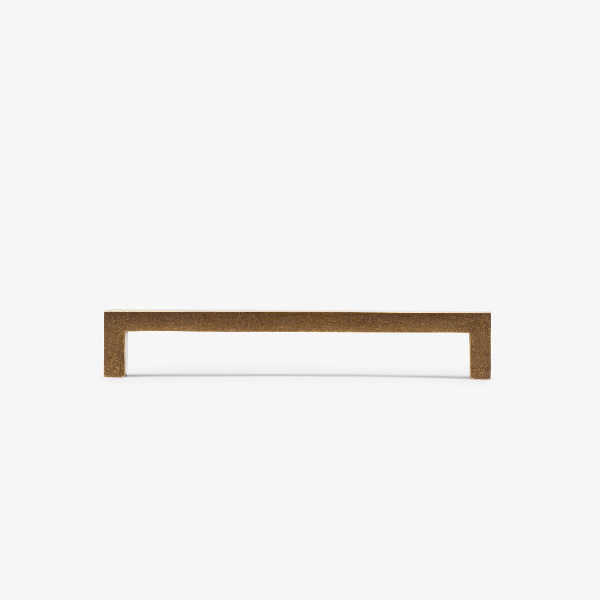 New Castle Bar Pull (6" c-c) - Burnished Brass