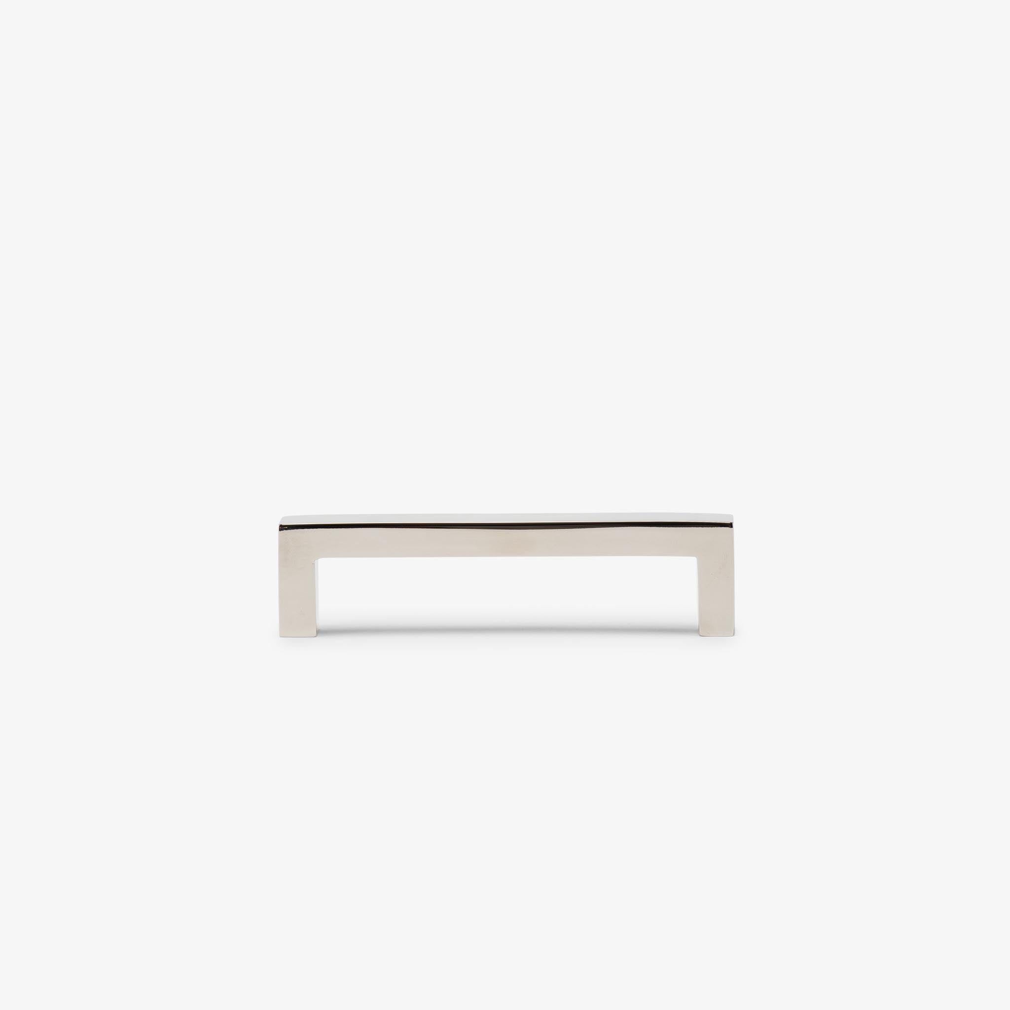 New Castle Bar Pull (4" c-c) - Polished Nickel