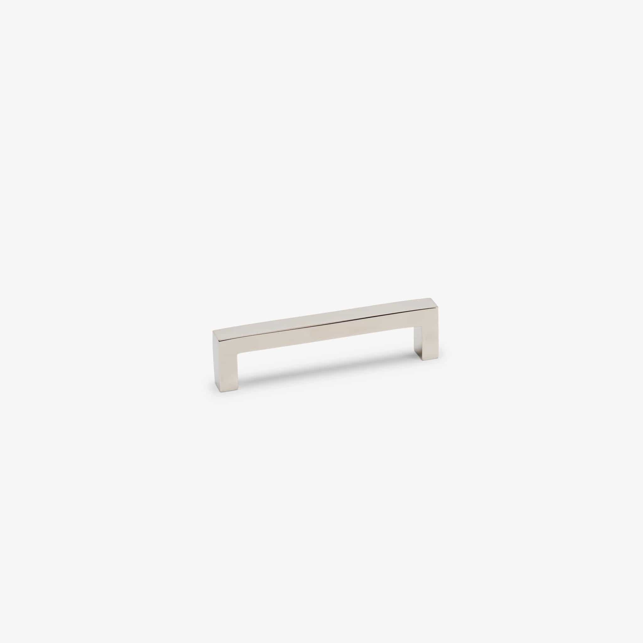 New Castle Bar Pull (4" c-c) - Polished Nickel