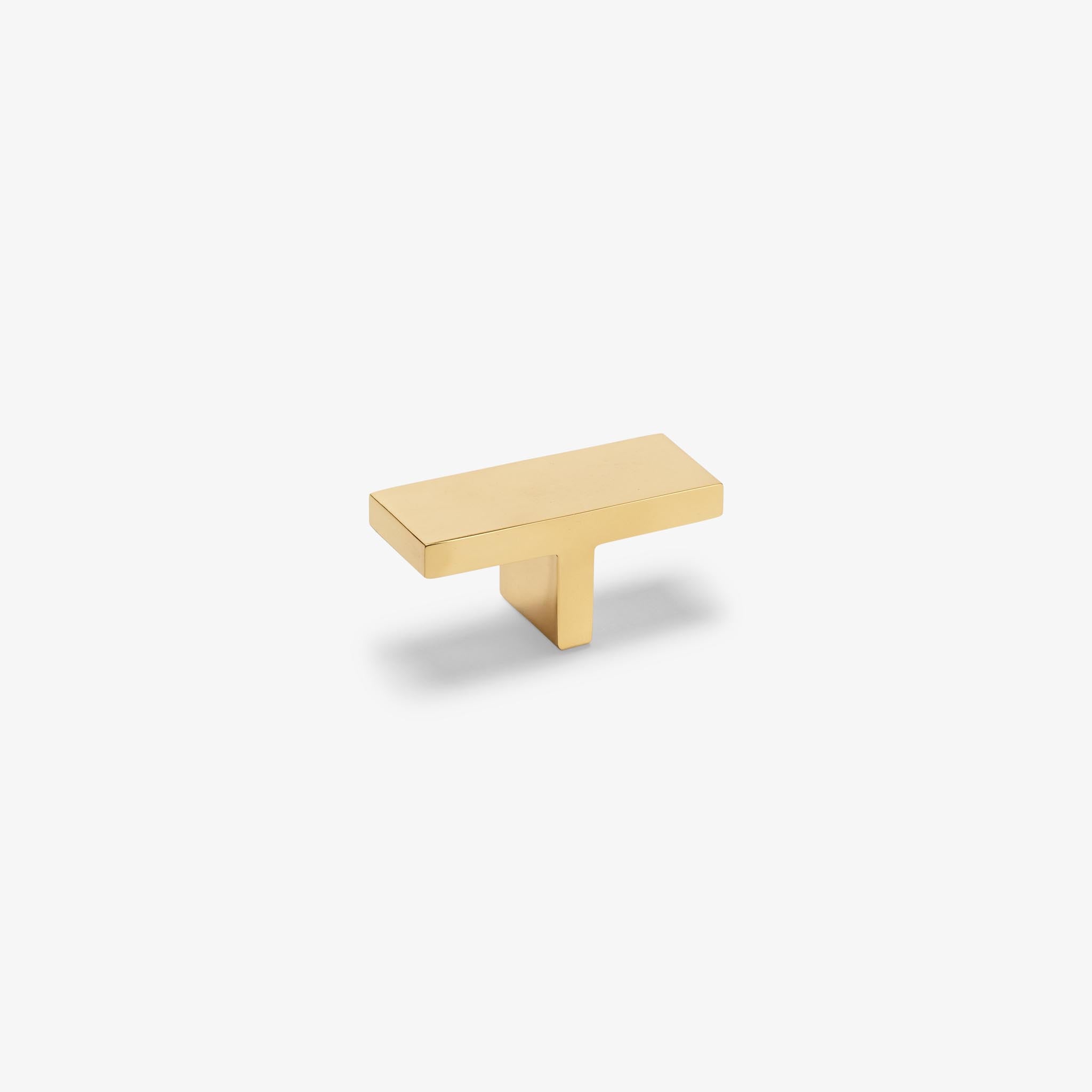 New Castle 2.50" T Pull - Polished Brass