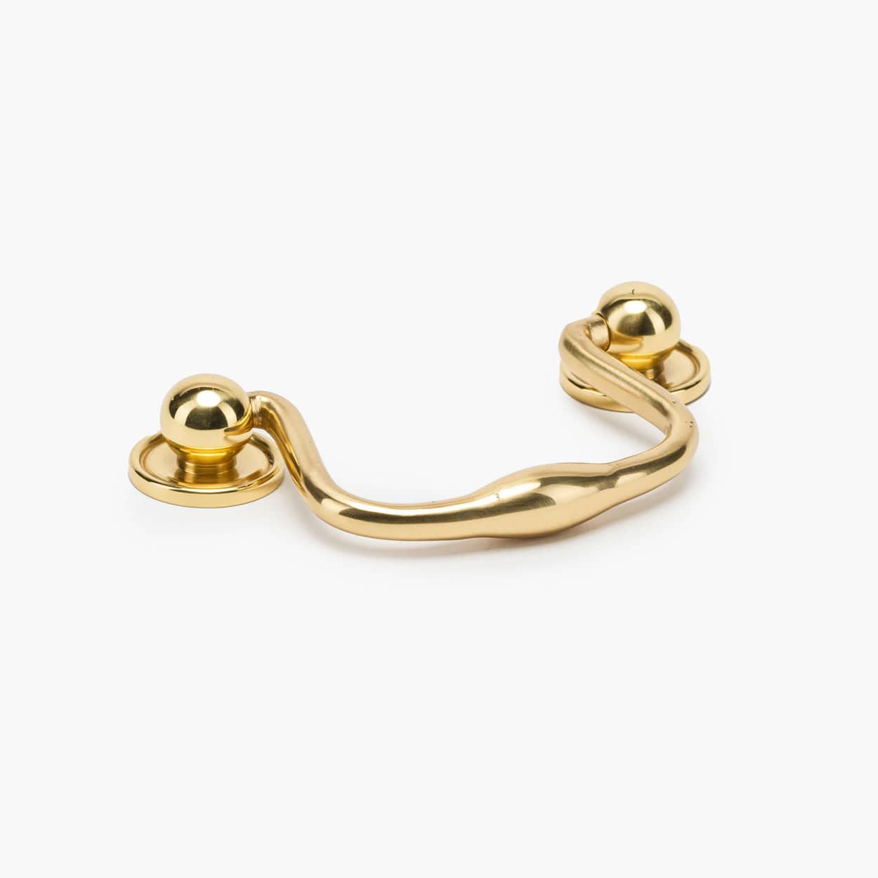 Valencia Bail Pull - Polished Brass
