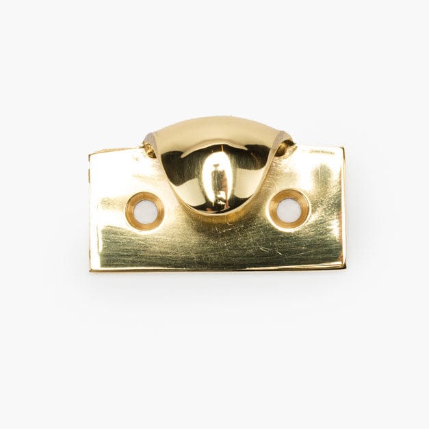 Clementine Finger Pull - Polished Brass