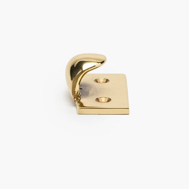 Clementine Finger Pull - Polished Brass