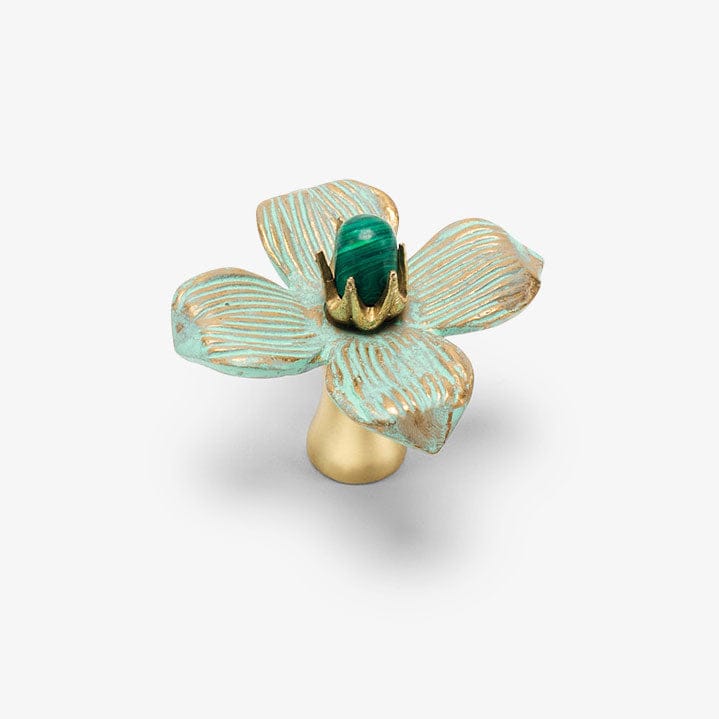 Dogwood Custom Knob - Patina