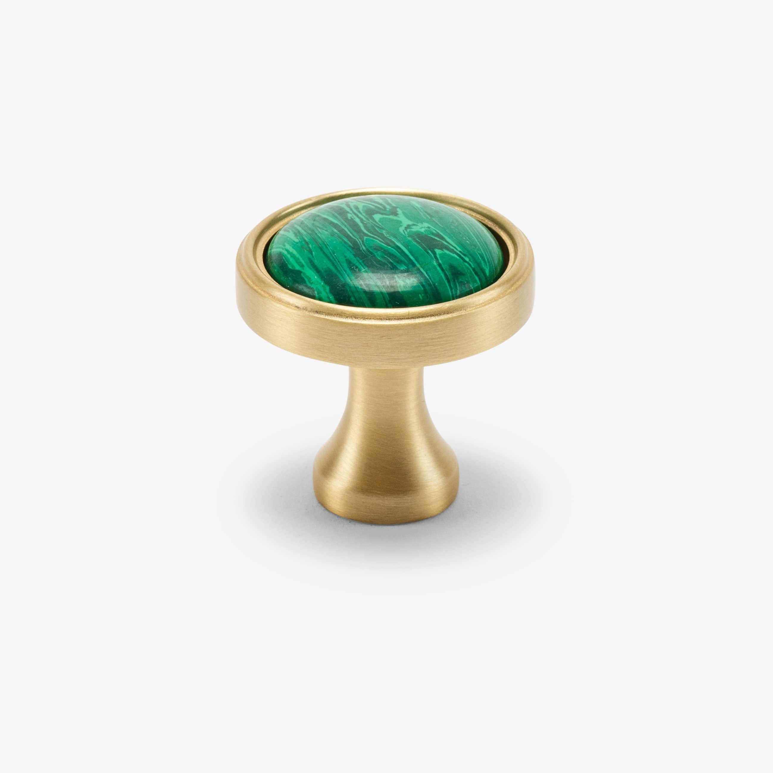 Lane 1.40" Custom Knob - Satin Brass Matte