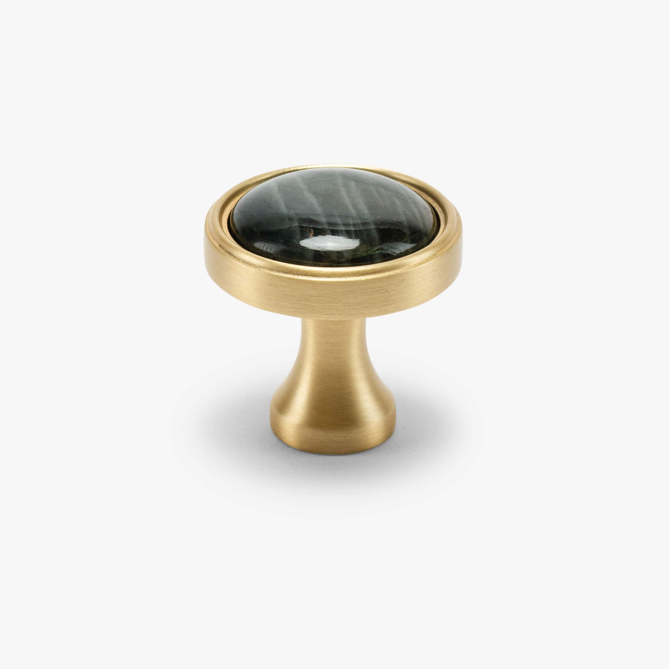 Lane 1.40" Custom Knob - Satin Brass Matte