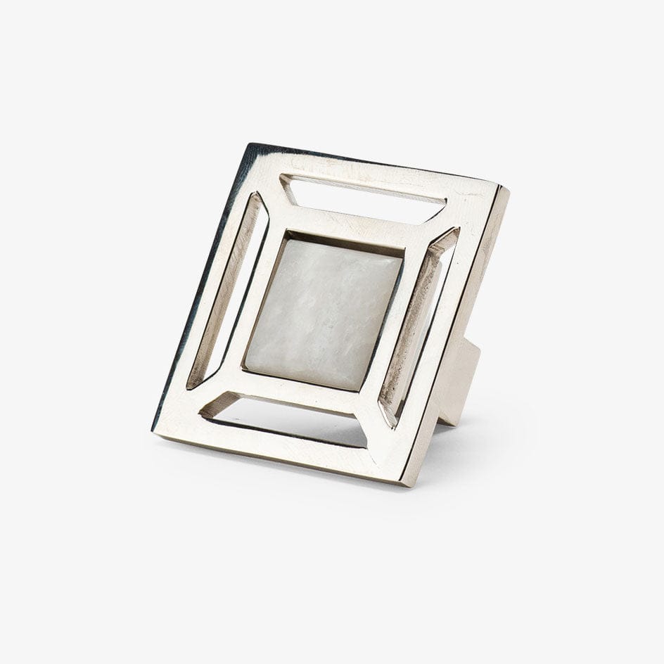 Evans Custom Knob - Polished Nickel