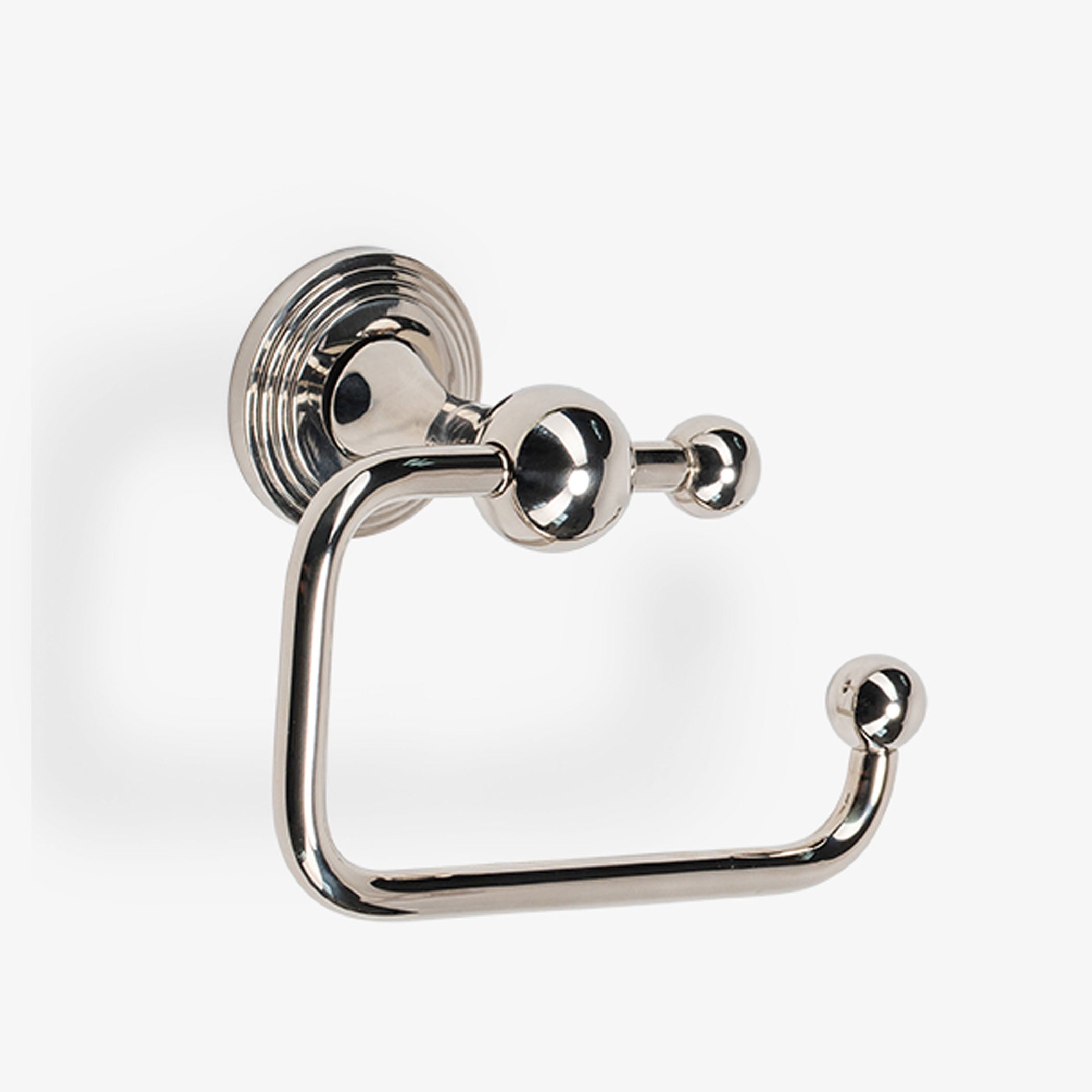 Briar Brass Swing Arm Toilet Paper Holder - Polished Nickel